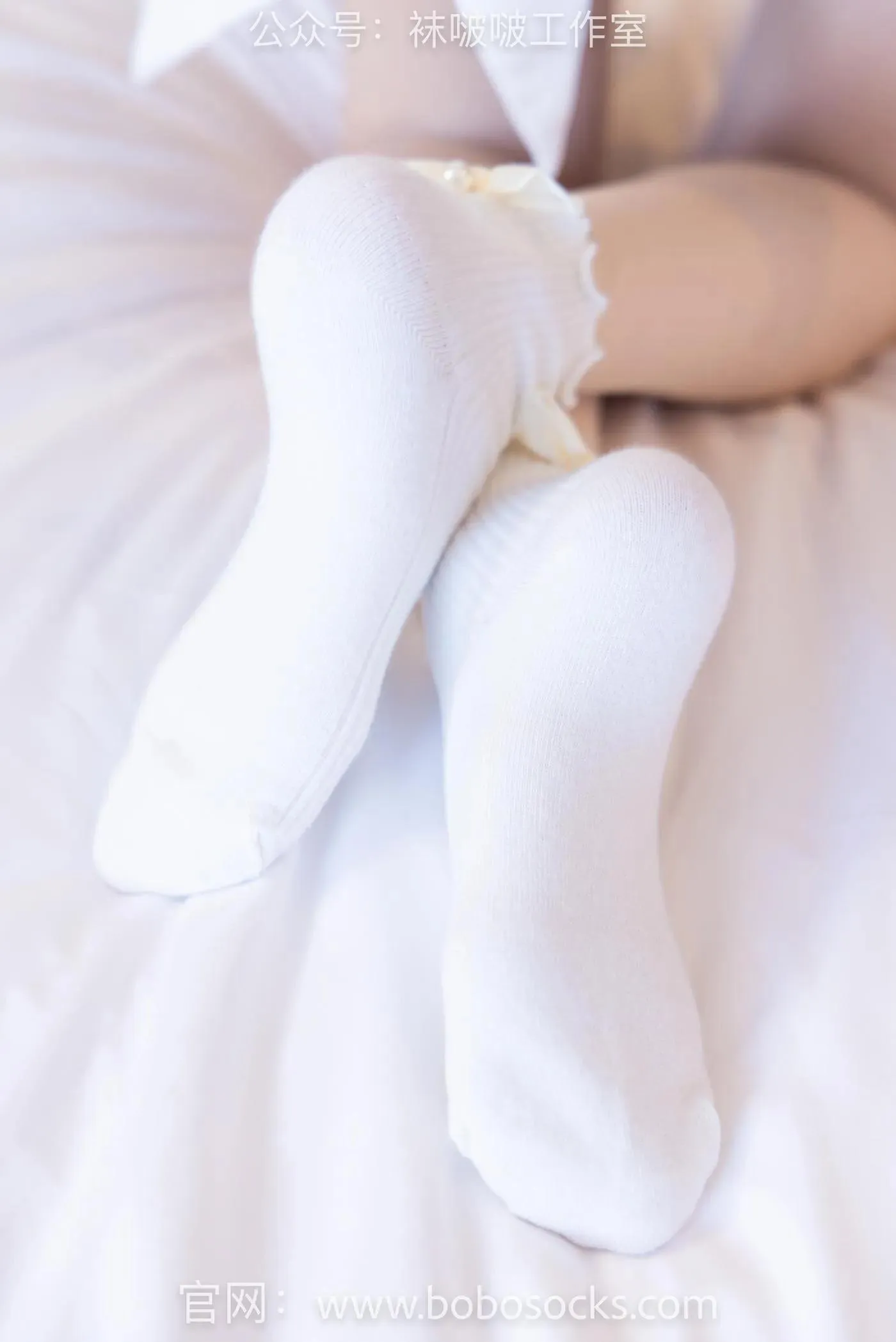 [BoBoSocks袜啵啵]NO.121 稚予-高跟鞋、白棉袜、肉丝 [138P]插图5
